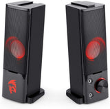 PC Gaming Speakers, 2.0 Channel Stereo Desktop Computer
