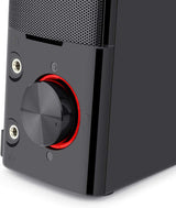 PC Gaming Speakers, 2.0 Channel Stereo Desktop Computer