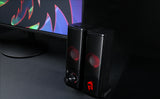 PC Gaming Speakers, 2.0 Channel Stereo Desktop Computer