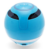 Ball Bluetooth speaker with LED light portable wireless