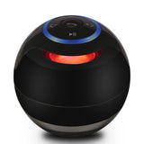 Ball Bluetooth Speaker With LED Light Portable Wireless
