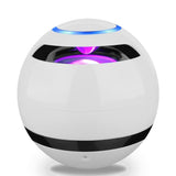 Ball Bluetooth Speaker With LED Light Portable Wireless