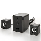 USB Wired Computer Speakers Bass Stereo Music Player