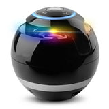 Ball Bluetooth speaker with LED light portable wireless